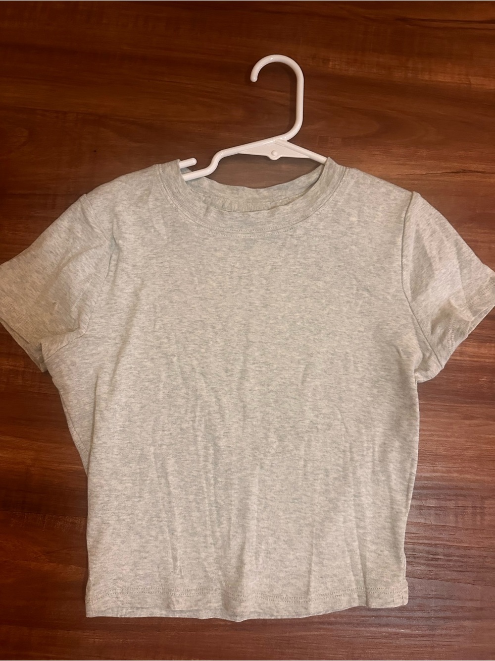 Hollister, Gray Kids Short Sleeve Tee, Teen XS